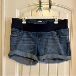 Old Navy Low Front Panel Denim Shorts